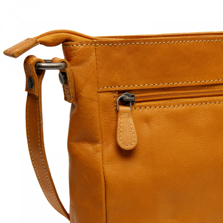 Geanta de dama din piele naturala, The Chesterfield Brand, Weimar, Galben ocru [4]