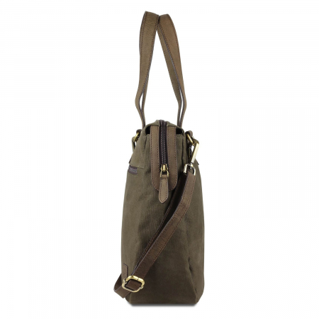 Geanta de dama, Klondike, material textil, Dawson Payton, Verde Olive [4]