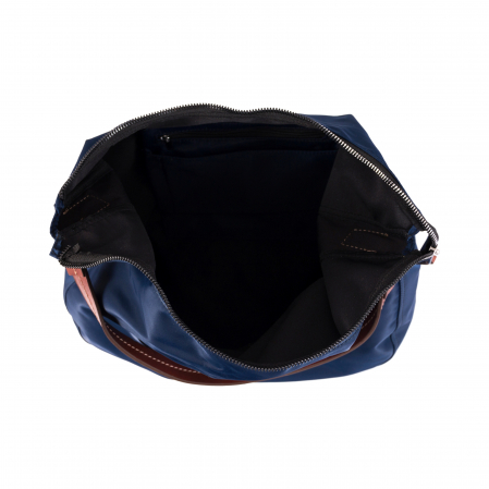 Geanta dama, Gianni Conti, material textil si piele, seria 930, Albastru [4]