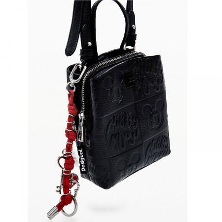 Geanta de dama, pentru telefon, stil rucsac, Desigual, seria All Mickey Sumy, Negru [3]