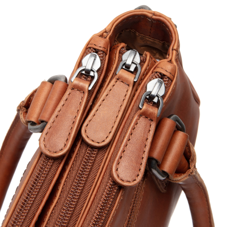 Geanta de dama piele naturala, The Chesterfield Brand, Fenja, Maro coniac [3]