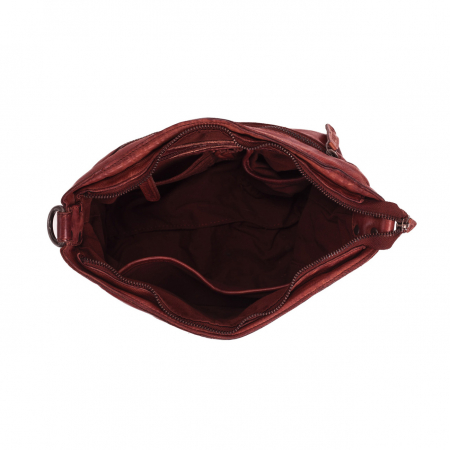 Geanta de dama piele naturala, The Chesterfield Brand, Lisa, Visiniu [2]
