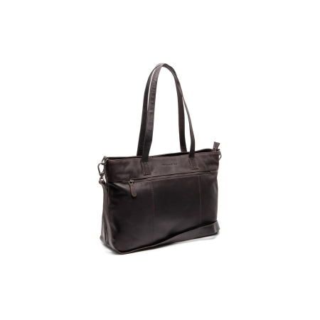 Dama - Geanta de dama Osira piele naturala, The Chesterfield Brand - Maro inchis