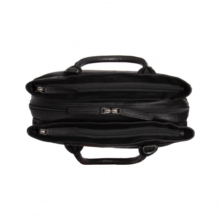 Geanta de dama, piele naturala, The Chesterfield Brand, Passau, Negru [1]