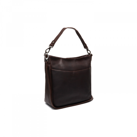 Genti de zi - Geanta de dama piele naturala, The Chesterfield Brand, Regina, Maro inchis
