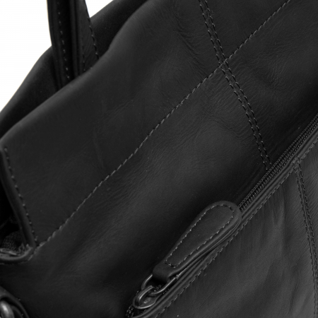 Geanta de dama piele naturala, The Chesterfield Brand, Rivington, Negru [4]