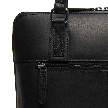Geanta de dama piele naturala, The Chesterfield Brand, Viamonte, Negru [3]