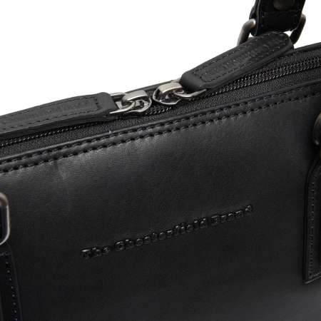 Geanta de dama piele naturala, The Chesterfield Brand, Viamonte, Negru [4]