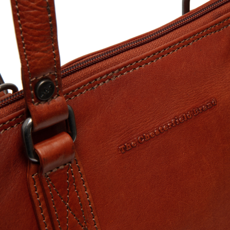 Geanta de dama piele naturala, The Chesterfield Brand, Viamonte, Maro coniac [5]