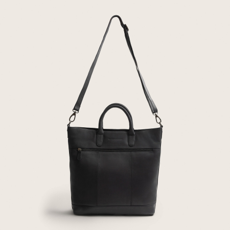 Geanta de dama piele naturala, The Chesterfield Brand, Westbrook - Negru [4]
