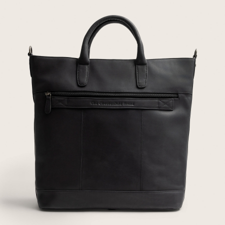 Geanta de dama piele naturala, The Chesterfield Brand, Westbrook - Negru [6]