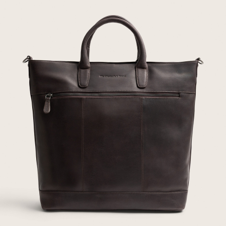 Geanta de dama piele naturala, The Chesterfield Brand, Westbrook - Maro inchis [7]