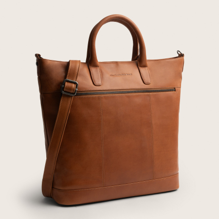 Genti de zi - Geanta de dama piele naturala, The Chesterfield Brand, Westbrook - Maro coniac