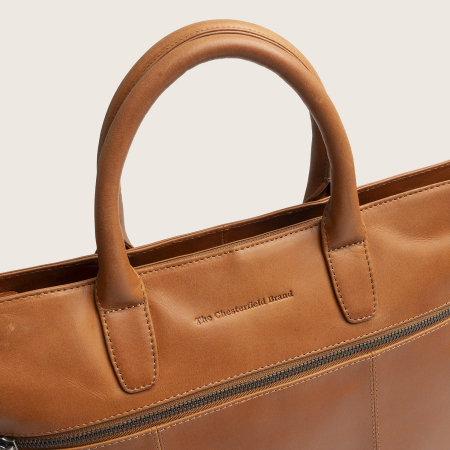 Geanta de dama piele naturala, The Chesterfield Brand, Westbrook - Maro coniac [8]
