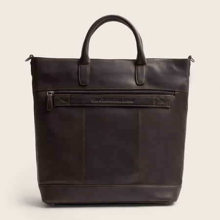 Geanta de dama piele naturala, The Chesterfield Brand, Westbrook - Maro inchis [9]