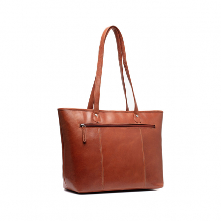 Geanta de dama, shopper, The Chesterfield Brand, din piele naturala, de mana si umar, Astano, Maro coniac [5]