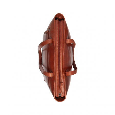 Geanta de dama, shopper, The Chesterfield Brand, din piele naturala, de mana si umar, Astano, Maro coniac [1]