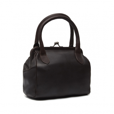 Geanta de dama, The Chesterfield Brand, din piele naturala, de mana si umar Chili, Negru [10]