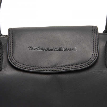 Geanta de dama, The Chesterfield Brand, din piele naturala, de mana si umar, Hockney, Negru [1]
