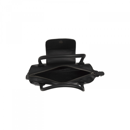 Geanta de dama, The Chesterfield Brand, din piele naturala, de mana si umar, Hockney, Negru [3]