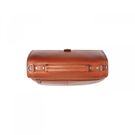 Geanta de dama, The Chesterfield Brand, din piele naturala, de mana si umar, Renata, Maro coniac [3]