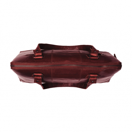 Geanta de dama, The Chesterfield Brand, din piele naturala de umar, Resa, Visiniu [2]