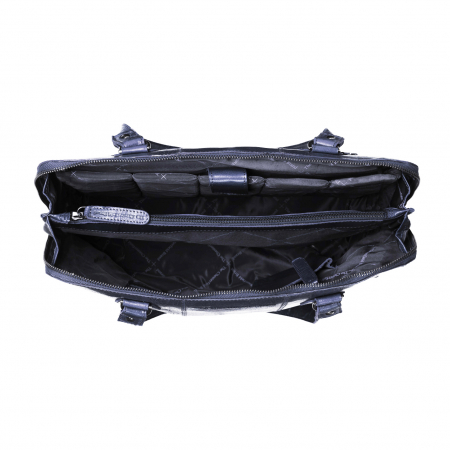Geanta de dama, The Chesterfield Brand, din piele naturala de umar, Resa, Bleumarin [1]