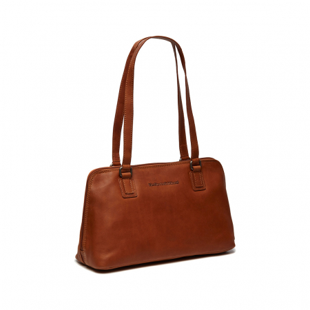 Geanta dama,The Chesterfield Brand, din piele naturala de umar, Santorini, Maro coniac [2]
