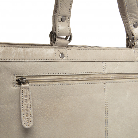 Geanta de dama din piele naturala, The Chesterfield Brand, Stockholm, Crem [4]