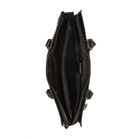 Geanta de dama din piele naturala, The Chesterfield Brand, Stockholm, Negru [1]