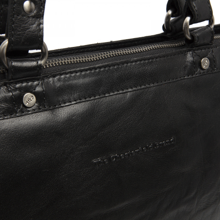 Geanta de dama din piele naturala, The Chesterfield Brand, Stockholm, Negru [3]