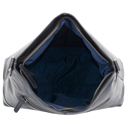 Geanta de dama, The Chesterfield Brand, piele naturala de mana si umar, Amelia, Bleumarin [1]