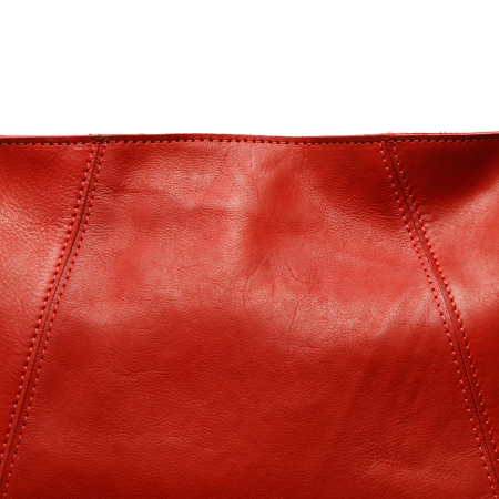Geanta de dama, The Chesterfield Brand, piele naturala de mana si umar, Sintra, Rosu [4]