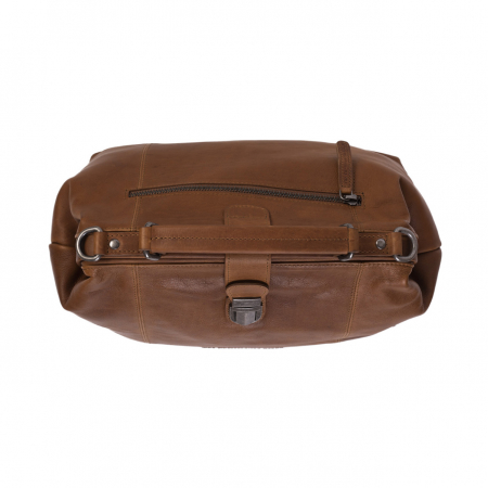 Geanta de dama, tip doctor, The Chesterfield Brand, piele naturala, Shaun, Maro coniac [3]