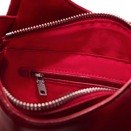 Geanta de dimensiuni medii, de dama, de mana si umar, Desigual, Velvet Rebellion, Rosu [2]