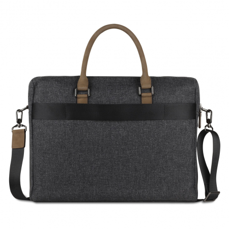 Geanta de laptop pentru barbati, bugatti, seria Luce 15 inch, Antracit [4]
