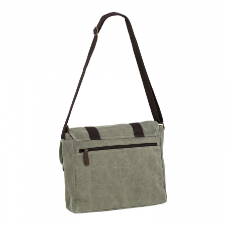 Geanta de laptop Daniel Ray, din material textil, seria McAllen, Verde olive [4]