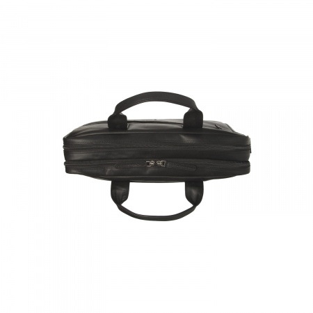 Geanta de laptop din piele naturala, The Chesterfield Brand, Frazer 15 inch, Negru [4]
