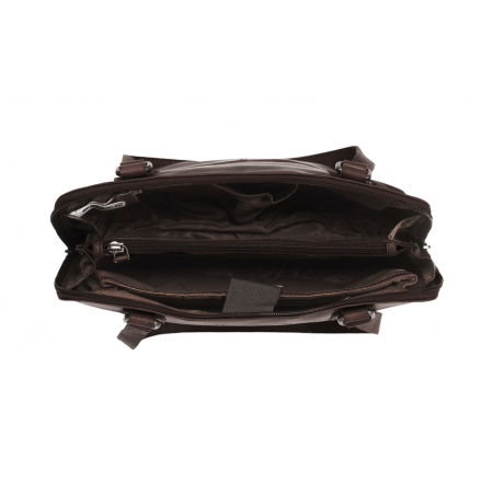 Geanta de laptop din piele naturala, The Chesterfield Brand, Manon, 14 inch, Negru [8]