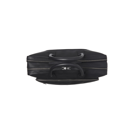 Geanta de laptop din piele naturala, The Chesterfield Brand, Tacama 16 inch, Negru [1]