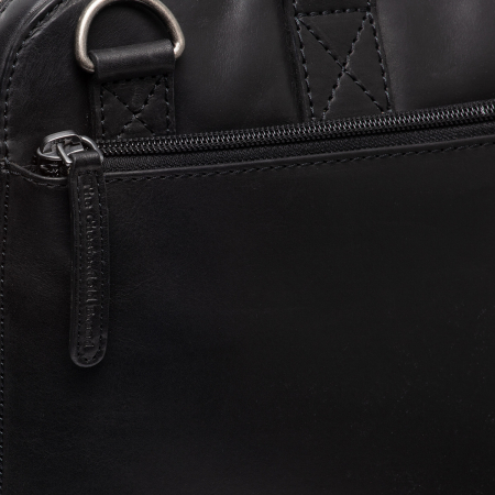 Geanta de laptop din piele naturala, The Chesterfield Brand, Tilbury,14 inch, Negru [6]
