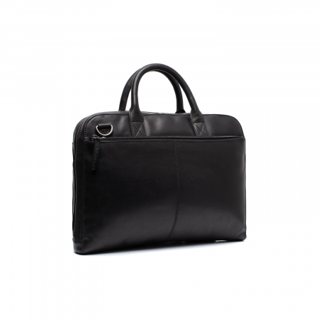 Geanta de laptop din piele naturala, The Chesterfield Brand, Tilbury,14 inch, Negru [7]