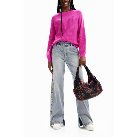 Geanta de mana si umar, Desigual, BOLS YENES NEW LONDON - Multicolor [1]
