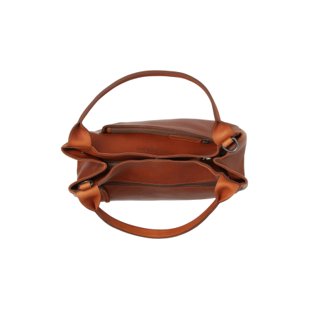 Geanta de mana si umar, piele naturala, The Chesterfield Brand, Fioline, Maro coniac [5]