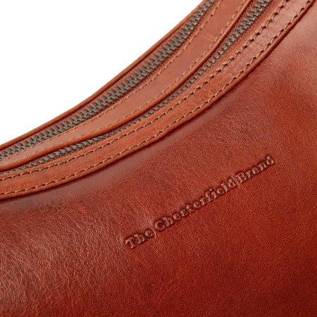 Geanta de mana si umar, piele naturala, The Chesterfield Brand, Moneva, Maro coniac [2]