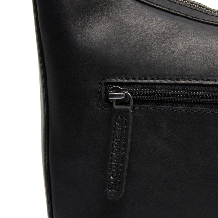 Geanta de mana si umar, piele naturala, The Chesterfield Brand, Moneva, Negru [4]