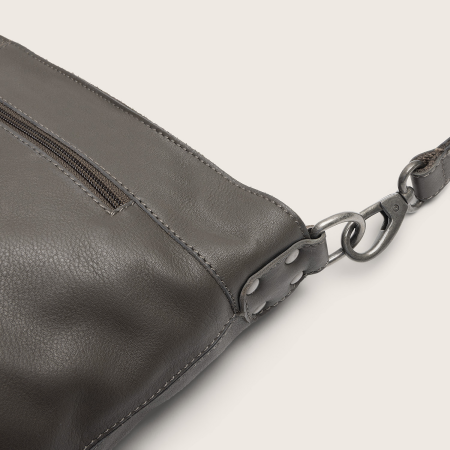 Geanta de umar Astero din piele naturala, The Chesterfield Brand - Gri [11]