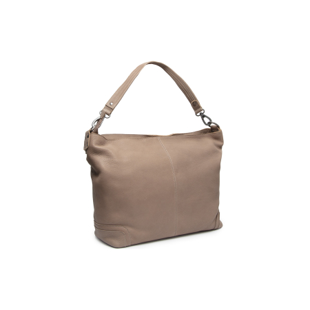 Geanta de umar Astero din piele naturala, The Chesterfield Brand - Taupe [6]