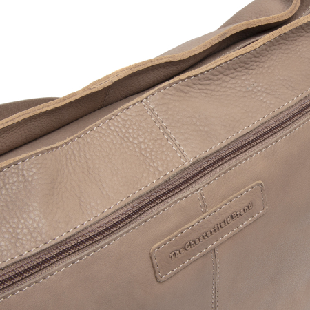 Geanta de umar Astero din piele naturala, The Chesterfield Brand - Taupe [5]