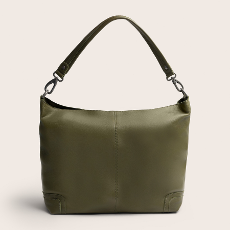 Geanta de umar Astero din piele naturala, The Chesterfield Brand - Verde olive [4]
